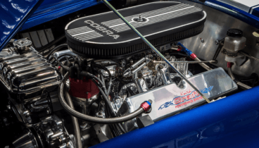 Superformance MKIII Cobra Engine - Driver Side - Indigo Blue